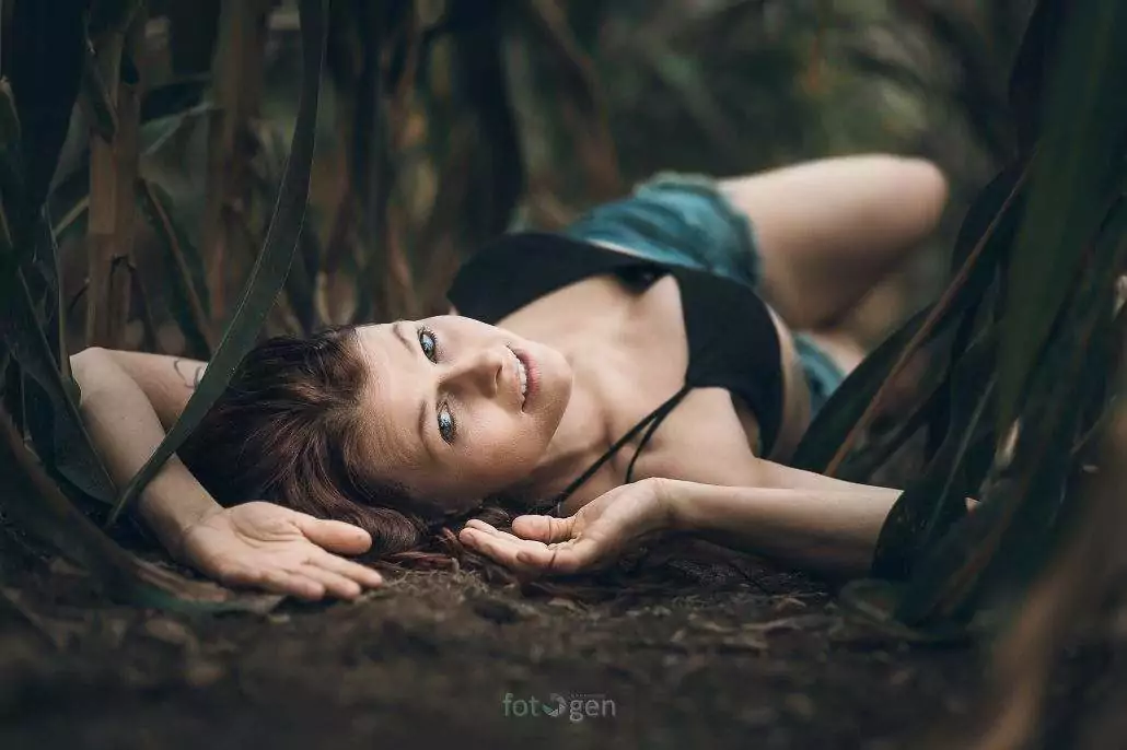 Portraitshooting im Maisfeld